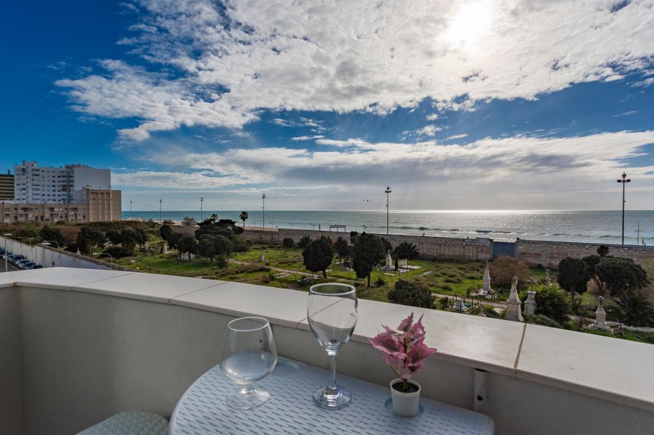 Poseidon Beach Apartment & Parking By Cadiz4Rentals Bagian luar foto